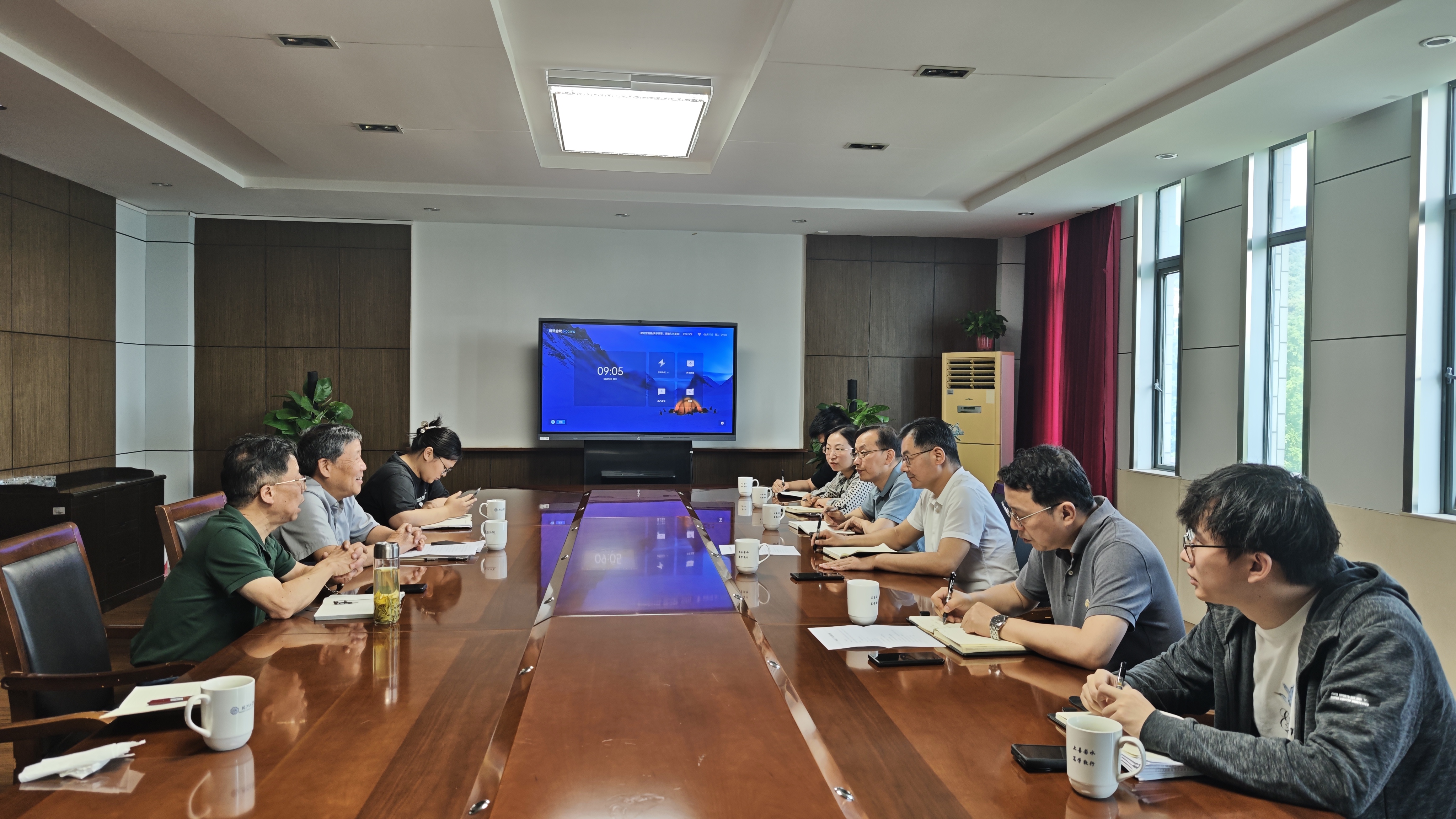 马鞍山市科技局一行赴best365官网调研