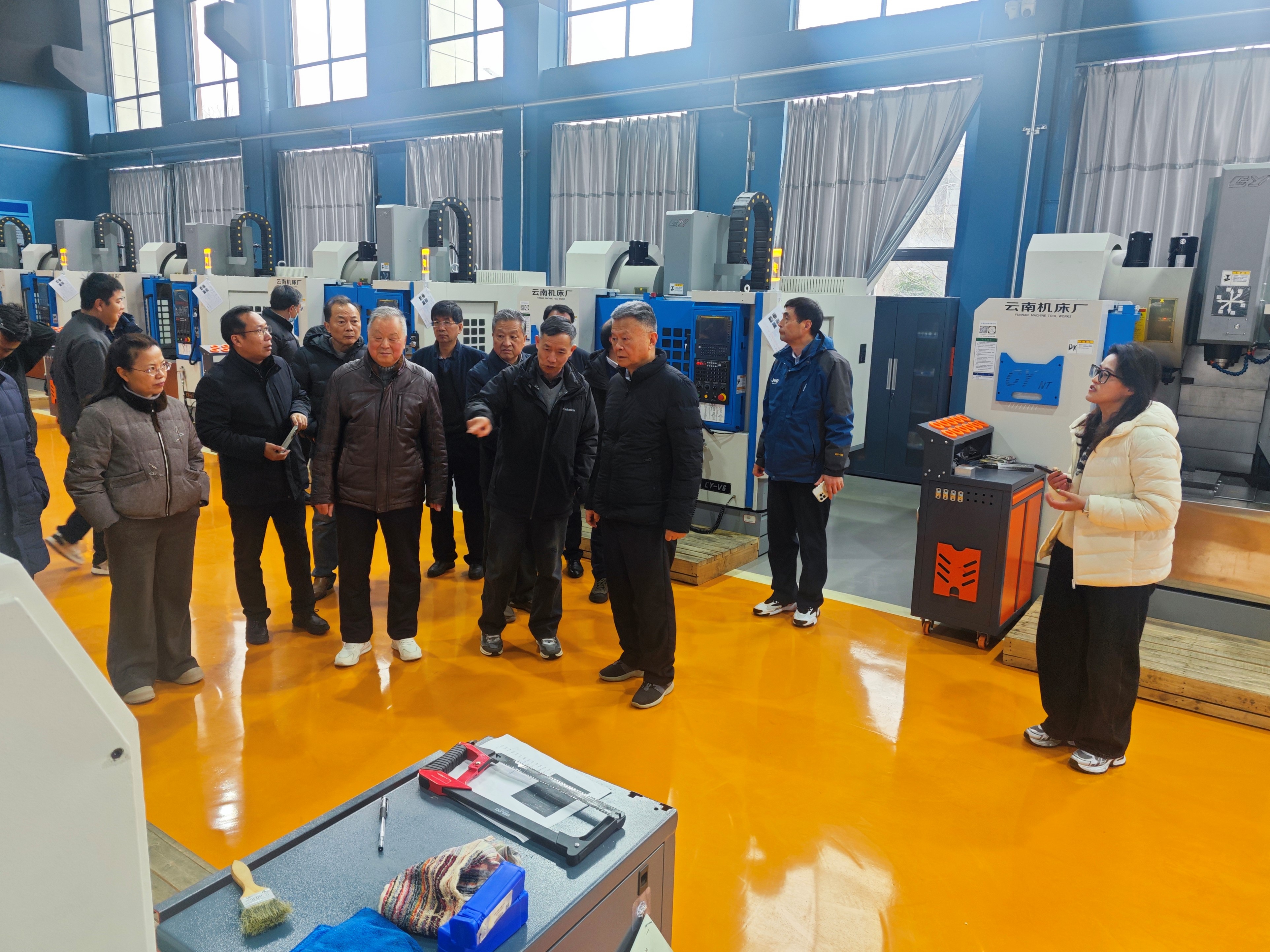 交流互鉴共促提升——淮北理工学院杨兵校长一行来best365官网郑蒲港校区调研交流