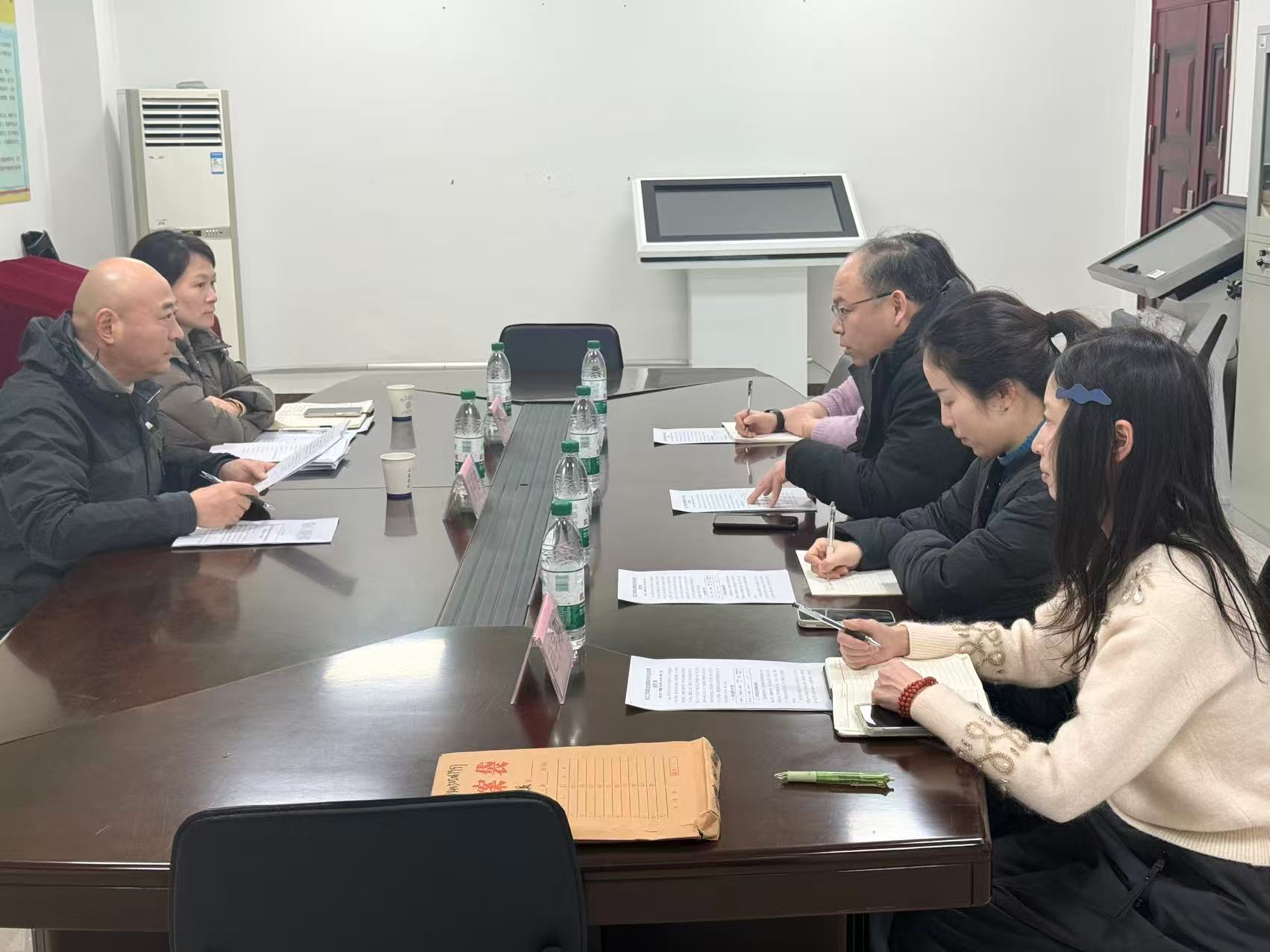 马鞍山职业技术学院一行来best365官网调研交流